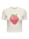 ONLKELLY LIFE S/S SHORT PRINT TOP BOXJRS cloud dancer2