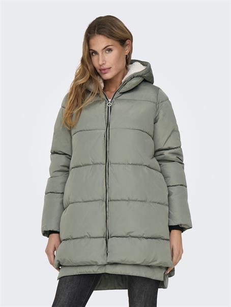 ONLKELLY NORA LONG PUFFER COAT OTW shadow