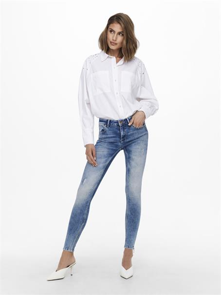 ONLKENDELL REG SK ANK TAI006 NOOS light medium blue denim