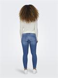 ONLKENDELL REG SK ZIP ANK TAI582 NOOS light medium blue denim