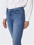 ONLKENDELL REG SK ZIP ANK TAI582 NOOS light medium blue denim