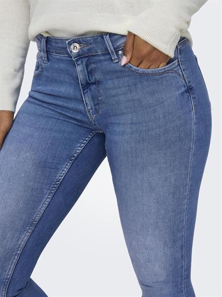 ONLKENDELL REG SK ZIP ANK TAI582 NOOS light medium blue denim