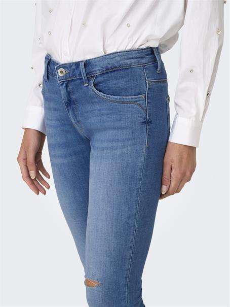 ONLKENDELL REG SK ZIP ANK TAI582 NOOS light medium blue denim