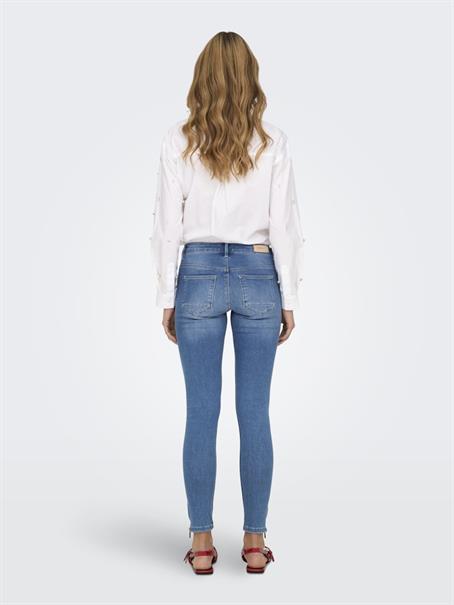 ONLKENDELL REG SK ZIP ANK TAI582 NOOS light medium blue denim