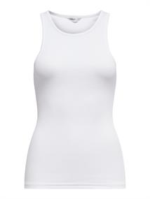 ONLKENYA RIB TANK TOP JRS NOOS white