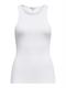ONLKENYA RIB TANK TOP JRS NOOS white