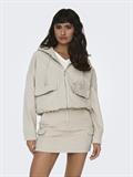 ONLKENZIE L/S CORD JACKET PNT NOOS hellgrau2