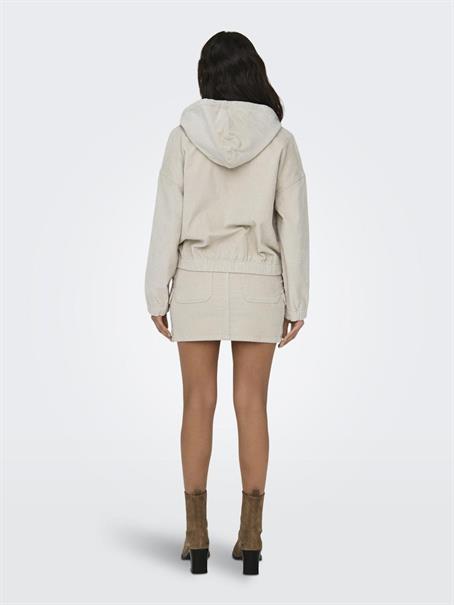 ONLKENZIE L/S CORD JACKET PNT NOOS hellgrau2