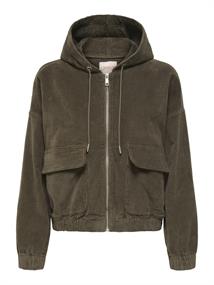 ONLKENZIE L/S CORD JACKET PNT NOOS morel