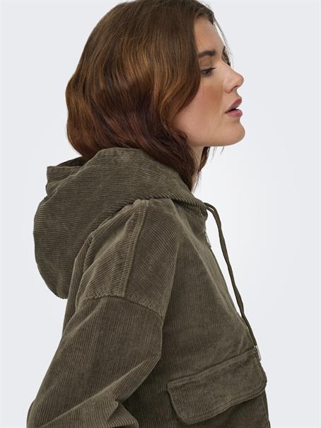 ONLKENZIE L/S CORD JACKET PNT NOOS morel