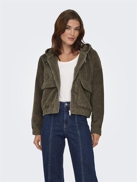ONLKENZIE L/S CORD JACKET PNT NOOS morel
