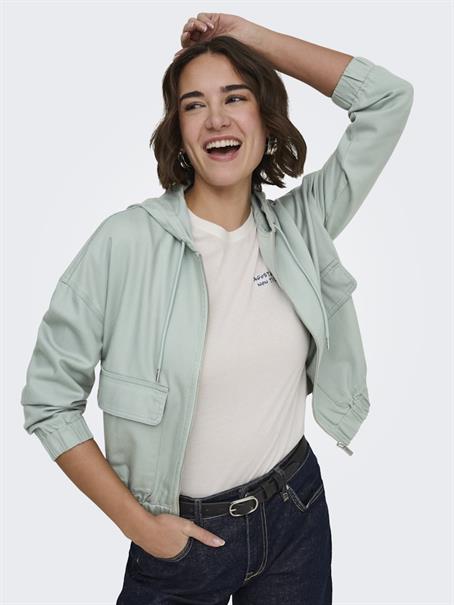 ONLKENZIE-SOFT LIFE L/S JACKET CC PNT jadeite