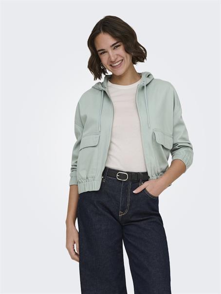 ONLKENZIE-SOFT LIFE L/S JACKET CC PNT jadeite