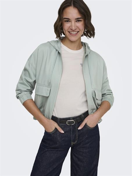 ONLKENZIE-SOFT LIFE L/S JACKET CC PNT jadeite