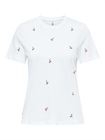ONLKETTY LIFE S/S O-NECK TOP JRS NOOS bright white1