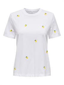 ONLKETTY LIFE S/S O-NECK TOP JRS NOOS bright white3
