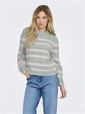 ONLKIMA LS LIFE STRIPE O-NECK CC KNT icy morn