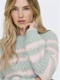 ONLKIMA LS LIFE STRIPE O-NECK CC KNT icy morn