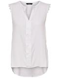 ONLKIMMI S/L TOP WVN NOOS white