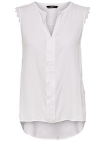 ONLKIMMI S/L TOP WVN NOOS white