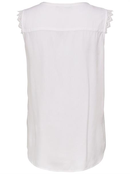 ONLKIMMI S/L TOP WVN NOOS white