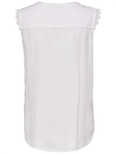 ONLKIMMI S/L TOP WVN NOOS white