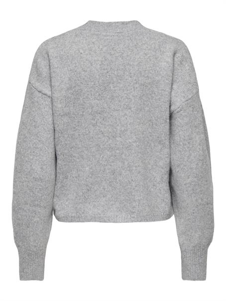ONLKIRA LIFE LS WRAP CARDIGAN RP KNT light grey melange