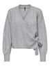 ONLKIRA LIFE LS WRAP CARDIGAN RP KNT light grey melange