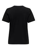 ONLKITA LIFE REG S/S SMILE TOP CS JRS black1