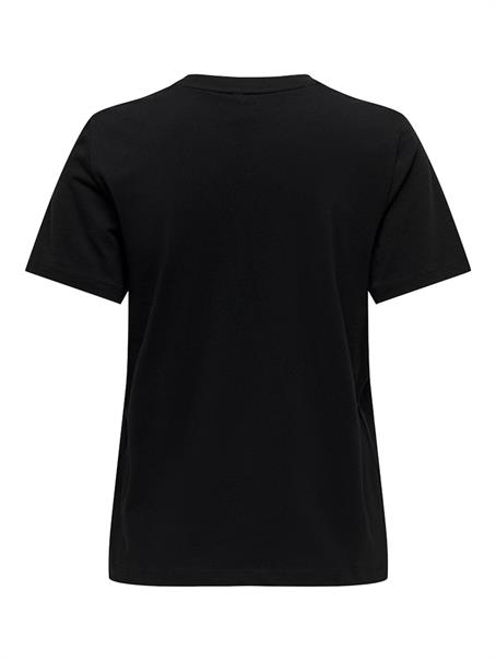 ONLKITA LIFE REG S/S SMILE TOP CS JRS black1