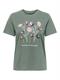 ONLKITA LIFE REG S/S SMILE TOP CS JRS lily pad