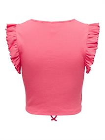 ONLLAILA LIFE S/L RUCHING TOP JRS calypso coral