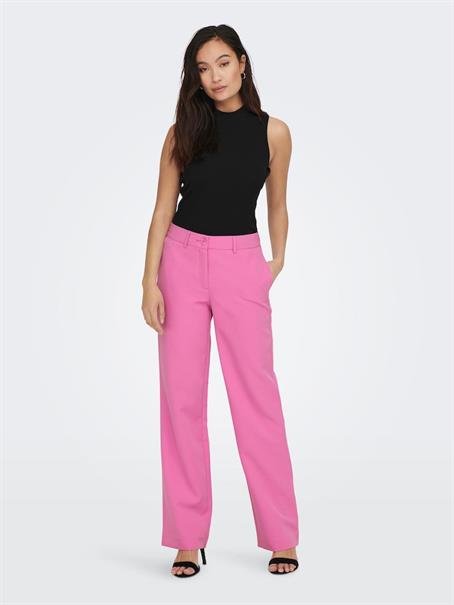 ONLLANA-BERRY MID STRAIGHT PANT TLR NOOS fuchsia pink