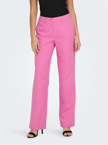 ONLLANA-BERRY MID STRAIGHT PANT TLR NOOS fuchsia pink