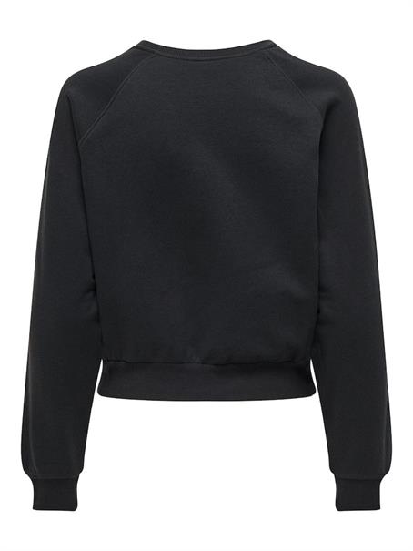 ONLLANEY L/S NEW YORK O-NECK BOX SWT black