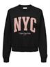 ONLLANEY L/S NEW YORK O-NECK BOX SWT black