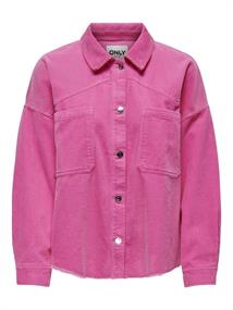 ONLLATY-BITTEN L/S CORD SHACKET PNT strawberry moon
