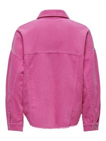 ONLLATY-BITTEN L/S CORD SHACKET PNT strawberry moon