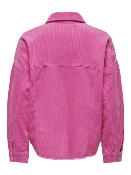 ONLLATY-BITTEN L/S CORD SHACKET PNT strawberry moon