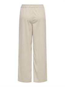 ONLLAVENDER MW CORD PULL-UP PANT CC PNT blanc de blanc
