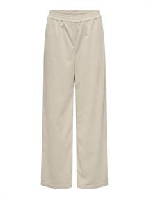 ONLLAVENDER MW CORD PULL-UP PANT CC PNT blanc de blanc