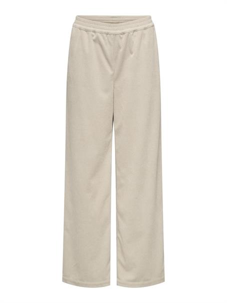 ONLLAVENDER MW CORD PULL-UP PANT CC PNT blanc de blanc