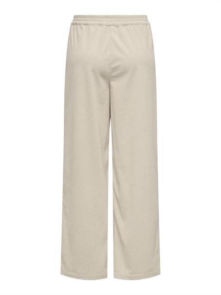 ONLLAVENDER MW CORD PULL-UP PANT CC PNT blanc de blanc