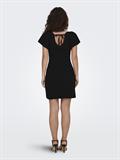 ONLLEELO S/S V-NECK DRESS KNT NOOS black