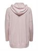 ONLLELY L/S LOOSE HOOD PULLOVER KNT sepia rose