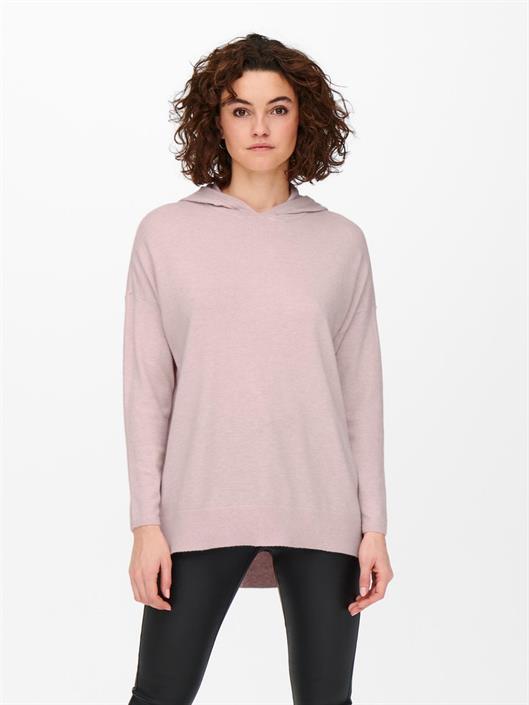onllely-l-s-loose-hood-pullover-knt-sepia-rose