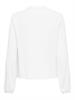 ONLLENNYO LS EMBROID V-NECK TOP NOOS WVN bright white