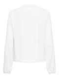 ONLLENNYO LS EMBROID V-NECK TOP NOOS WVN bright white