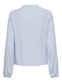 ONLLENNYO LS EMBROID V-NECK TOP NOOS WVN kentucky blue