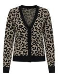 ONLLEO LS V-NECK CARDIGAN KNT NOOS black